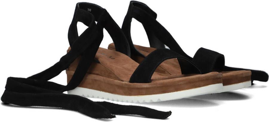 Lazamani 75.840 Sandalen Met Sleehak Dames Zwart