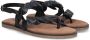 Laza i Nilda Sandalen Leer Black - Thumbnail 1