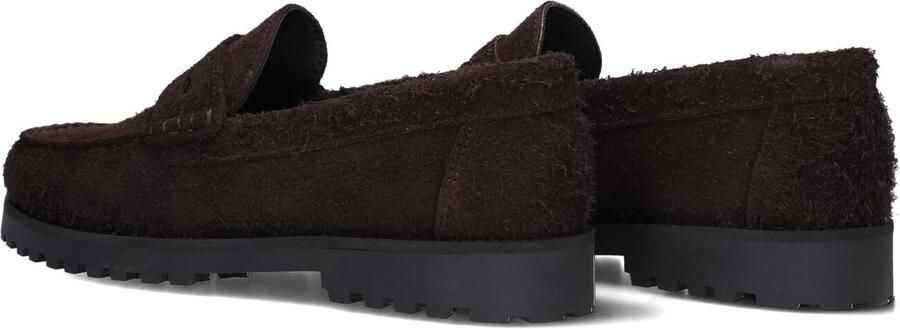LES DEUX Bruine Instappers Hairy Suede Loafer - Foto 4