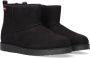 Levi 'S New Wave Mid Zip Fur Enkelboots Enkellaarsjes Zwart - Thumbnail 1