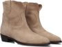 LINA LOCCHI Enkellaarsjes Dames 39445 Maat: 42 Materiaal: Suède Kleur: Beige - Thumbnail 1
