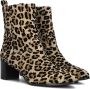 LINA LOCCHI Enkellaarsjes Dames 8543 Maat: 41 Materiaal: Suède Kleur: Beige - Thumbnail 1