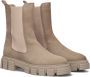 LINA LOCCHI Enkellaarsjes Dames L1197 Maat: 41 Materiaal: Nubuck Kleur: Beige - Thumbnail 1