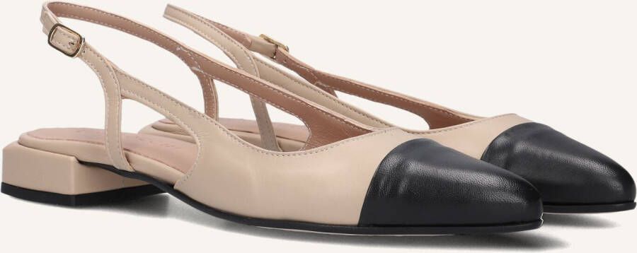 LINA LOCCHI Slingbacks Dames 010-132 Maat: 39 Materiaal: Leer Kleur: Beige