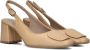 LINA LOCCHI Slingbacks Dames 010-150 Maat: 38 Materiaal: Leer Kleur: Beige - Thumbnail 1