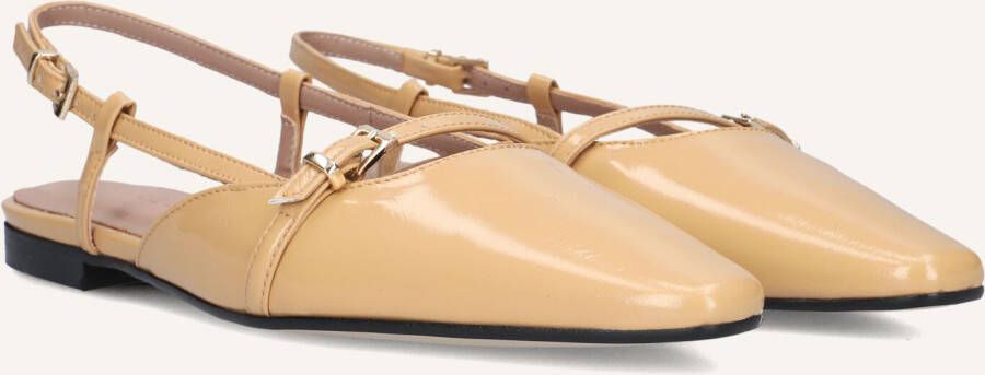 LINA LOCCHI Slingbacks Dames 010-22 Maat: 40 Materiaal: Lakleer Kleur: Beige