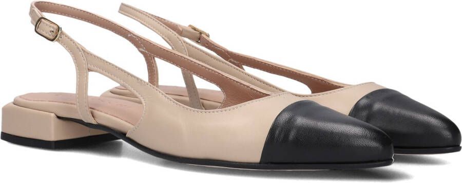 LINA LOCCHI Slingbacks Dames 010-132 Maat: 43 Materiaal: Leer Kleur: Beige