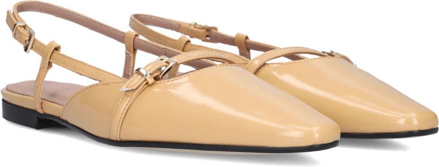 LINA LOCCHI Slingbacks Dames 010-22 Maat: 37 Materiaal: Lakleer Kleur: Beige