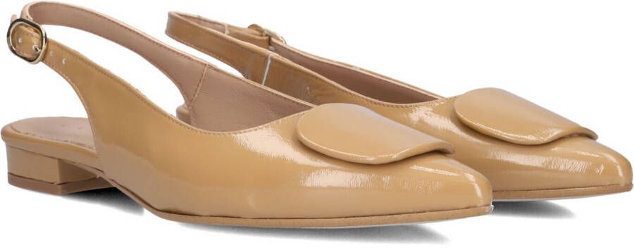 LINA LOCCHI Slingbacks Dames 010-60 Maat: 37 Materiaal: Lakleer Kleur: Beige