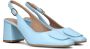 LINA LOCCHI Slingbacks Dames 010-150 Maat: 36 Materiaal: Leer Kleur: Blauw - Thumbnail 1