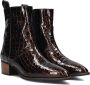 LINA LOCCHI Enkellaarsjes Dames 3231 Maat: 37 Materiaal: Lakleer Kleur: Bruin - Thumbnail 1