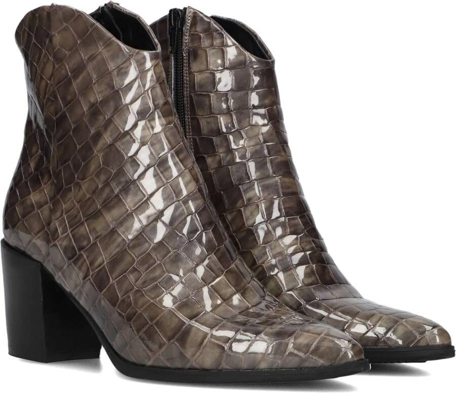 LINA LOCCHI Enkellaarsjes Dames At 152 Maat: 40 Materiaal: Leer Kleur: Taupe