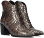 LINA LOCCHI Enkellaarsjes Dames At 152 Maat: 42 Materiaal: Leer Kleur: Taupe - Thumbnail 1