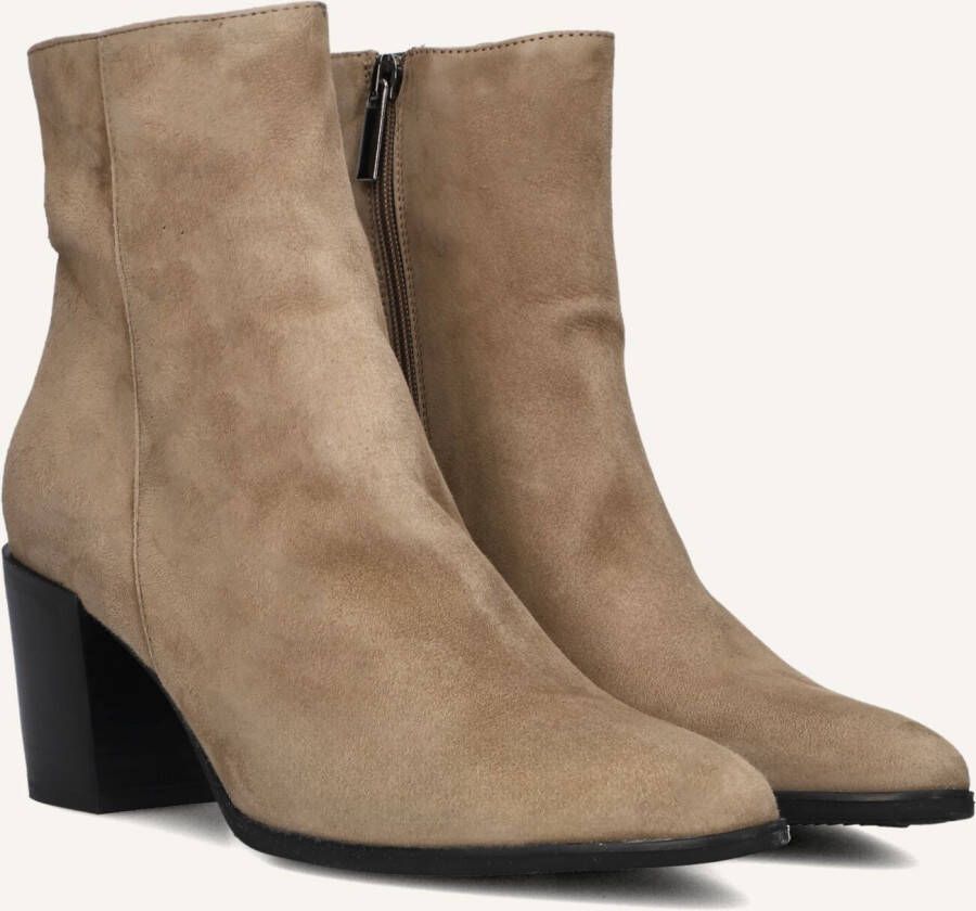 LINA LOCCHI Enkellaarsjes Dames At 156 Maat: 39 Materiaal: Suède Kleur: Taupe