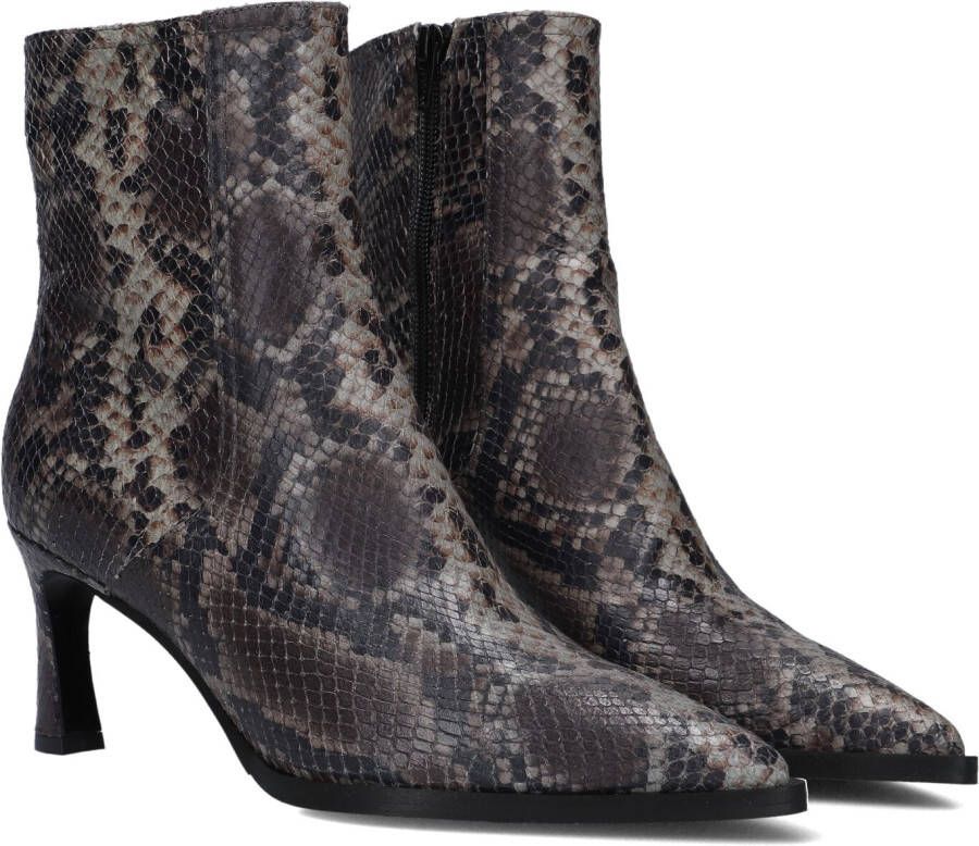 Lina Locchi Av 136 Lis Enkellaarsjes Enkelboots met rits Dames Bruin
