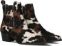 LINA LOCCHI Enkellaarsjes Dames Av 230 Maat: 38 Materiaal: Ponyhair Kleur: Bruin - Thumbnail 1