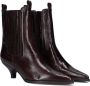 LINA LOCCHI Enkellaarsjes Dames Av 258 Maat: 40 Materiaal: Leer Kleur: Bruin - Thumbnail 1