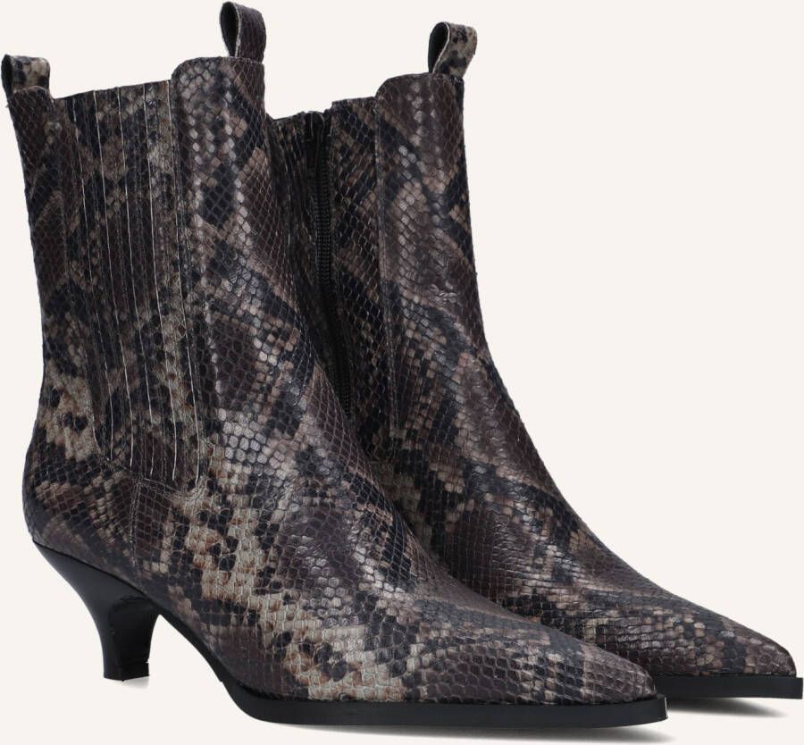 LINA LOCCHI Enkellaarsjes Dames Av 258 Maat: 39 Materiaal: Leer Kleur: Bruin