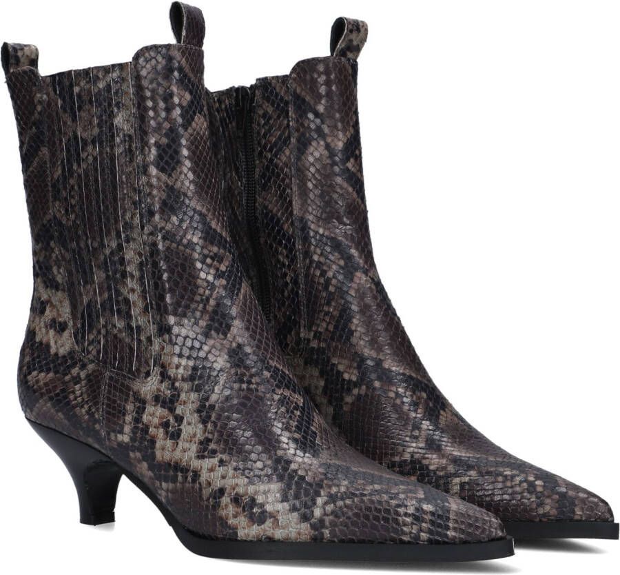 LINA LOCCHI Enkellaarsjes Dames Av 258 Maat: 42 Materiaal: Leer Kleur: Bruin