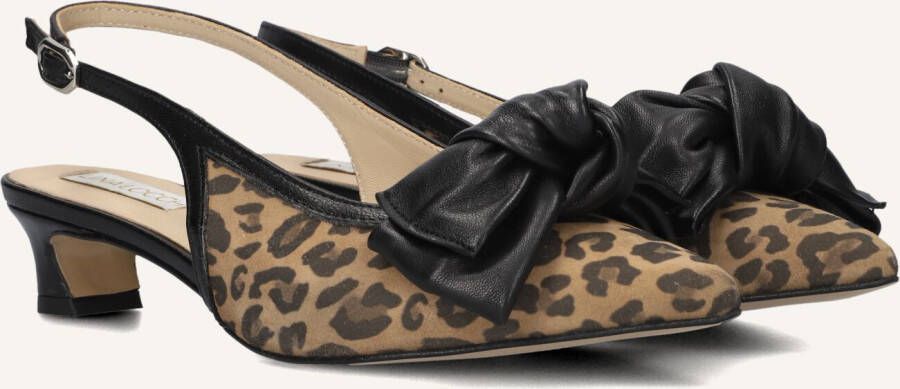 LINA LOCCHI Slingbacks Dames Au 21 m Maat: 38 Materiaal: Nubuck Kleur: Bruin