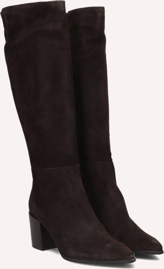 LINA LOCCHI Hoge Laarzen Dames Ar 70 Maat: 37 Materiaal: Suède Kleur: Bruin