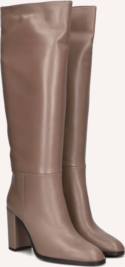 LINA LOCCHI Hoge Laarzen Dames At 161 Maat: 41 Materiaal: Leer Kleur: Taupe