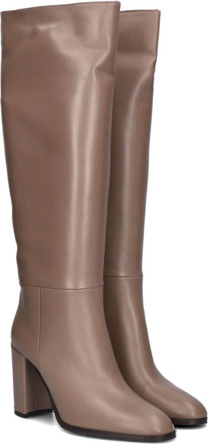 LINA LOCCHI Hoge Laarzen Dames At 161 Maat: 37 Materiaal: Leer Kleur: Taupe