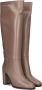 LINA LOCCHI Hoge Laarzen Dames At 161 Maat: 39 Materiaal: Leer Kleur: Taupe - Thumbnail 1