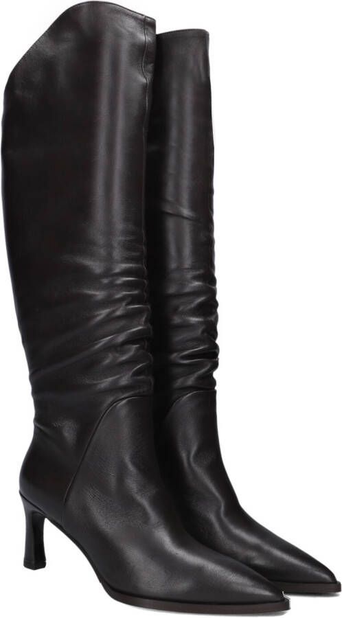 LINA LOCCHI Hoge Laarzen Dames Av 135 Maat: 37 Materiaal: Leer Kleur: Bruin