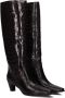 LINA LOCCHI Hoge Laarzen Dames Mw508 Maat: 40 Materiaal: Leer Kleur: Bruin - Thumbnail 1