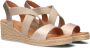 LINA LOCCHI Sandalen Dames 1110 Maat: 37 Materiaal: Leer Kleur: Goud - Thumbnail 1