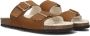 LINA LOCCHI Slippers Dames L1368 Maat: 39 Materiaal: Suède Kleur: Cognac - Thumbnail 1