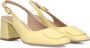 LINA LOCCHI Slingbacks Dames 010-150 Maat: 39 Materiaal: Leer Kleur: Geel - Thumbnail 1