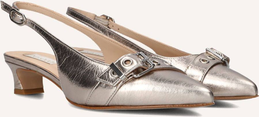 LINA LOCCHI Slingbacks Dames Au 23 Maat: 37 Materiaal: Leer Kleur: Goud