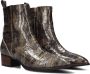 LINA LOCCHI Enkellaarsjes Dames 3231 Maat: 36 Materiaal: Lakleer Kleur: Grijs - Thumbnail 1