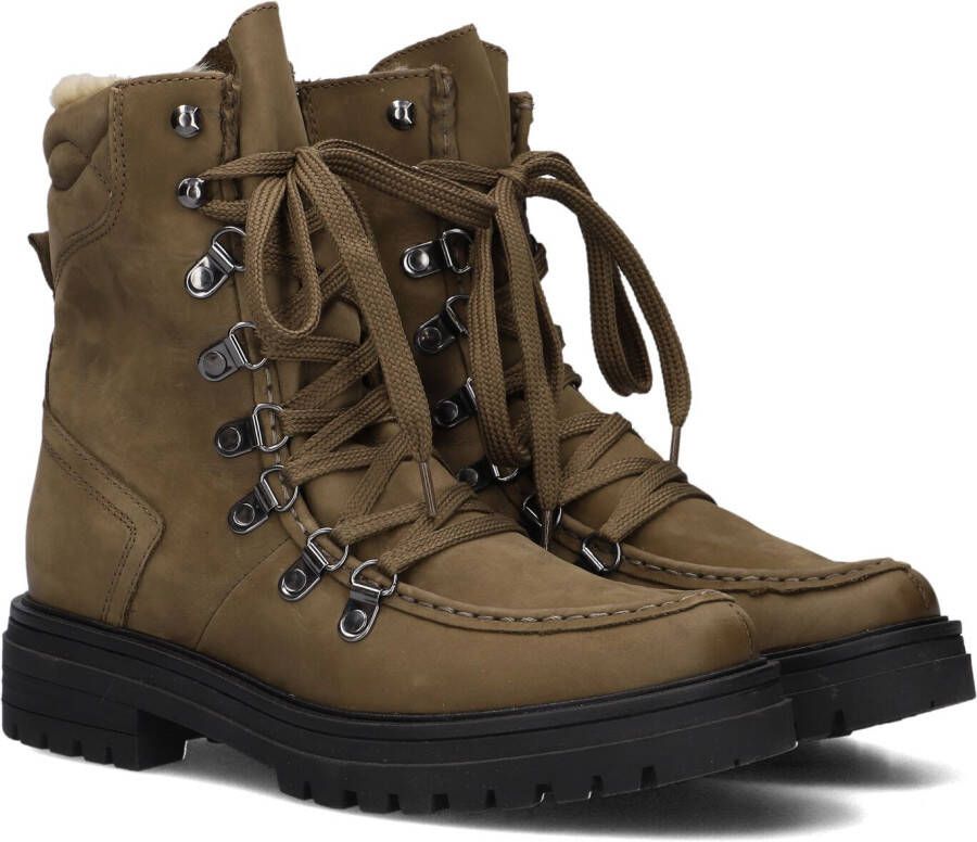 LINA LOCCHI Enkellaarsjes Dames L1161 Maat: 42 Materiaal: Nubuck Kleur: Groen