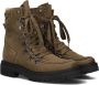 LINA LOCCHI Enkellaarsjes Dames L1161 Maat: 42 Materiaal: Nubuck Kleur: Groen - Thumbnail 1