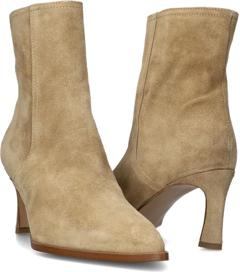 LINA LOCCHI Enkellaarsjes Dames Av 136 Lis Maat: 42 Materiaal: Suède Kleur: Beige - Foto 3