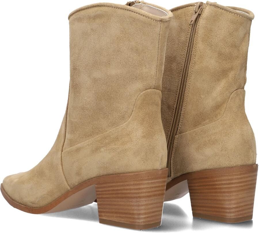 LINA LOCCHI Enkellaarsjes Dames Az71 Maat: 40 Materiaal: Suède Kleur: Beige - Foto 3