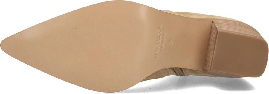 LINA LOCCHI Enkellaarsjes Dames Az71 Maat: 40 Materiaal: Suède Kleur: Beige - Foto 5