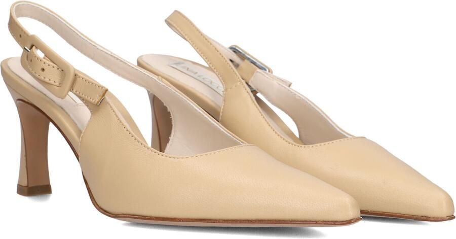 LINA LOCCHI Slingbacks Dames Au263 Maat: 39 Materiaal: Leer Kleur: Beige