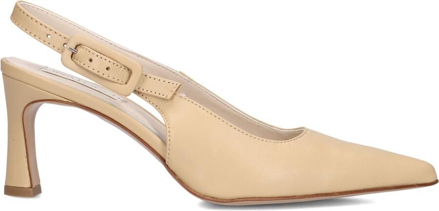 LINA LOCCHI Slingbacks Dames Au263 Maat: 38 Materiaal: Leer Kleur: Beige - Foto 4