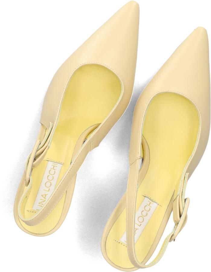 LINA LOCCHI Slingbacks Dames Au263 Maat: 38 Materiaal: Leer Kleur: Beige - Foto 2