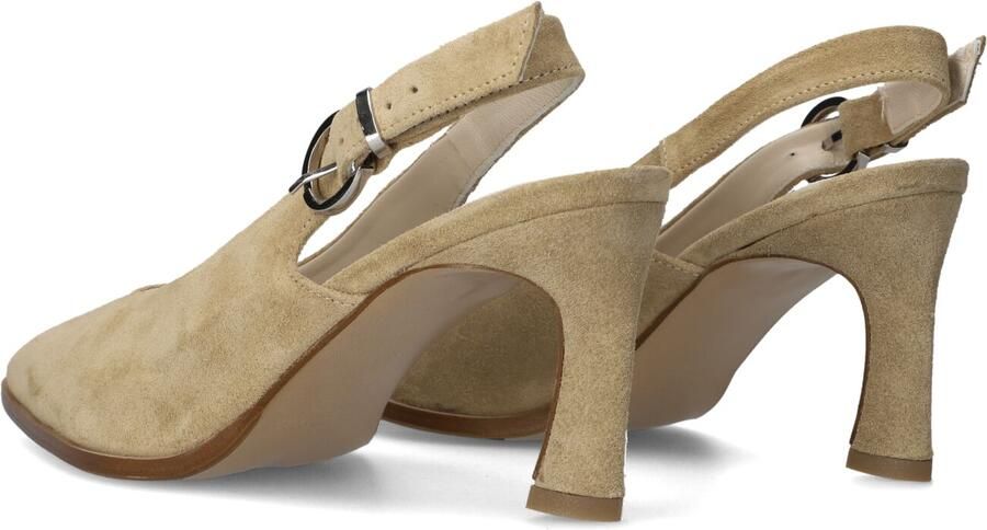 LINA LOCCHI Slingbacks Dames Az12 Maat: 39 Materiaal: Suède Kleur: Beige - Foto 3