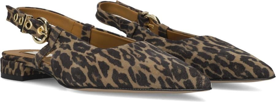 LINA LOCCHI Slingbacks Dames Az62 Maat: 43 Materiaal: Suède Kleur: Beige