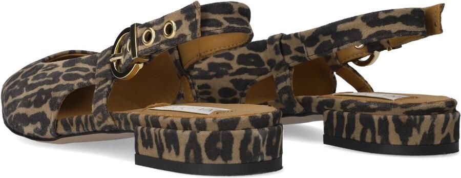 LINA LOCCHI Slingbacks Dames Az62 Maat: 42 Materiaal: Suède Kleur: Beige - Foto 3