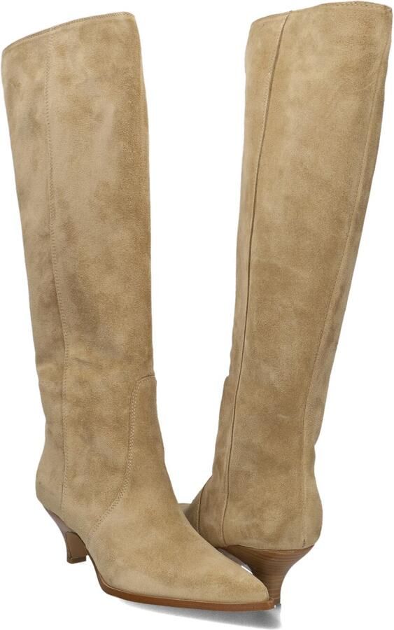 LINA LOCCHI Hoge Laarzen Dames Az53 Maat: 40 Materiaal: Suède Kleur: Beige - Foto 3