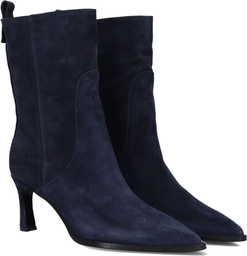 Lina Locchi Av 131 b Enkellaarsjes Enkelboots met rits Dames Donkerblauw