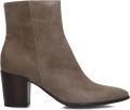 LINA LOCCHI Enkellaarsjes Dames At 156 Suède Taupe - Taupe