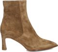 LINA LOCCHI Enkellaarsjes Dames Av 136 Lis Suède Camel - Bruin